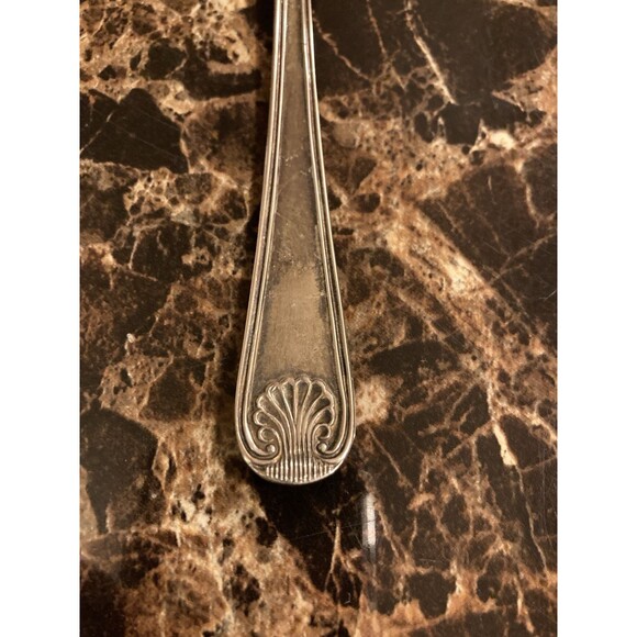 Silverplated Sheffield England 9.5 Inch Serving Spoon Silver Plated Vintage - Picture 3 of 5